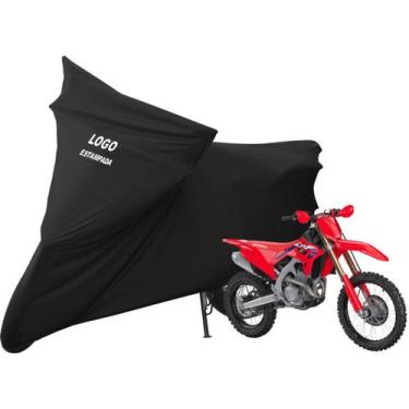 Imagem de Capa De Tecido Helanca Lycra Para Moto Honda CRF 250RX - Mz, Preta