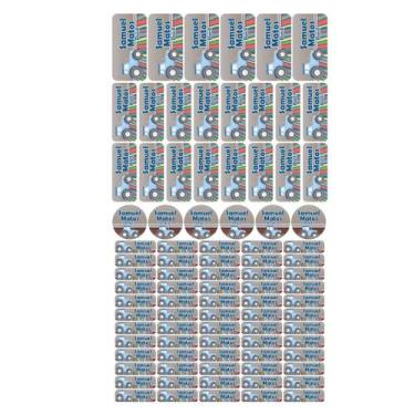 Imagem de 88 Etiquetas Escolares Personalizado Vinil Carros - Tectoner, Carros 9