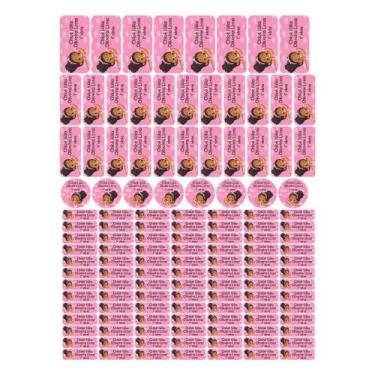 Imagem de 129 Etiquetas Escolares Personalizado Vinil Princesa - Tectoner, Princ