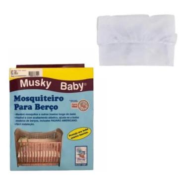 Imagem de Mosquiteiro para Berço e Mini Cama Padrão Americano Prático e Fácil In