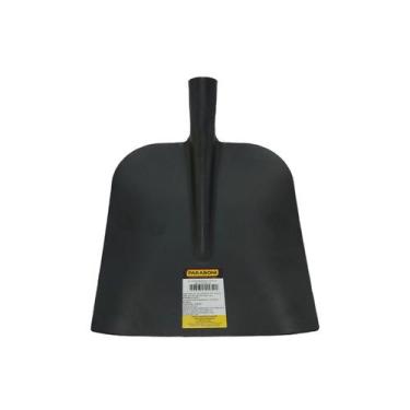 Imagem de kit 3 Pá Concha Ajuntadeira Quadrada Reta S/ Cabo - Paraboni