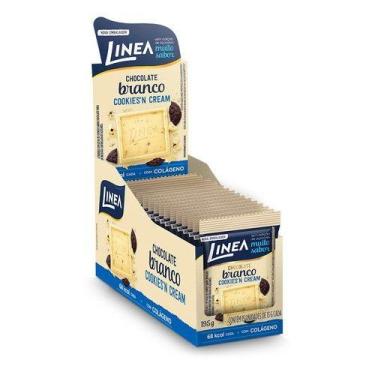 Imagem de Linea Mini Chocolate Cookies'n Cream Sem Açúcar 13g - 15 Un