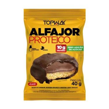 Imagem de Alfajor Proteico De Avelã 10g De Proteína Zero Açúcar Topway