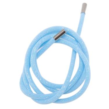 Imagem de Cordão Com Cordão Brilhante Malha Branca Cordão Redondo de Lantejoulas Brilhantes para Roupas Com Capuz Calça de Moletom 138 Cm, Cordão Com Capuz de Lantejoulas Com Acessórios de