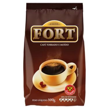 Imagem de 3 Corações Café Torrado e Moído Fort, 500g