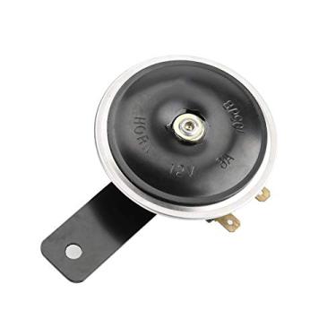 Imagem de Suuonee Buzina de motocicleta, buzina de metal de 7,6 cm 12V universal 1105dB super impermeável para carro, veículo, caminhão, motocicleta