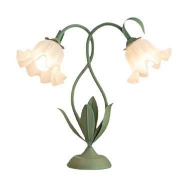 Imagem de Ioensy Luminária de mesa de cabeceira para quarto com luz noturna, nórdica simples, regulável, luz elegante para sala de estudo, luminária de mesa decorativa