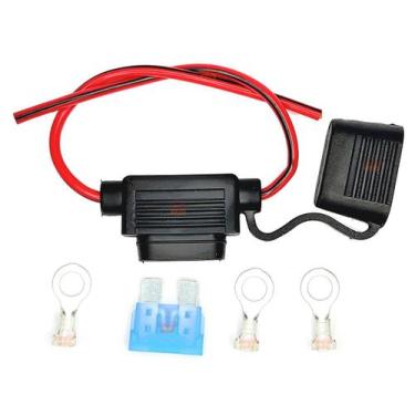 Imagem de Fusível 15A E Suporte Fusível Chicote Kit Landi Renzo 5