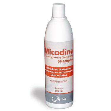 Imagem de Shampo Syntec Micodine para Cães e Gatos 500 ml