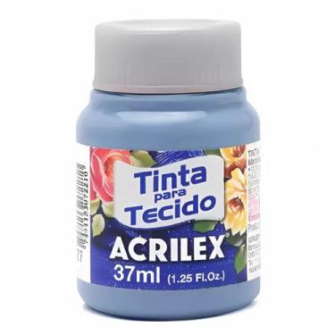Imagem de Tinta Para Tecido Acrilex Fosca 37ml Escolha a Cor, 560 - AZUL CARIBE