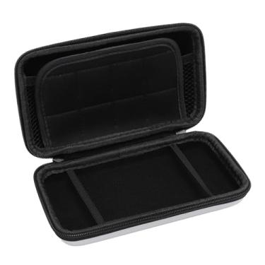 Imagem de Estojo de transporte para console de jogos 2DS 3DS, estojo rígido portátil com armazenamento de 8 cartões de jogos para NEW 2DS XL, 2DS LL, NEW 3DS e consoles de jogos 3DS (Prata)