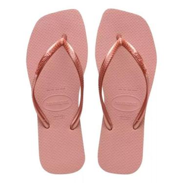 Imagem de Chinelo Havaianas Slim Square Quadrada Original Feminina Menina Presen