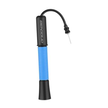 Imagem de rockible Bomba de bola bomba de ar conveniente manual inflador de bomba de mão infladora do para bolas infláveis ​​esportes de futebol bolas esportivas, Preto E Azul