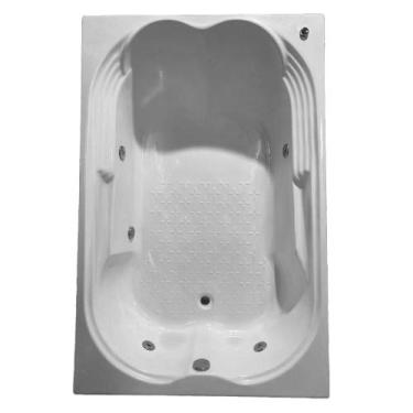 Imagem de Banheira Dupla Lindóia com hidro - Brasil Banheiras, 1,60X1,10X0,40, 1