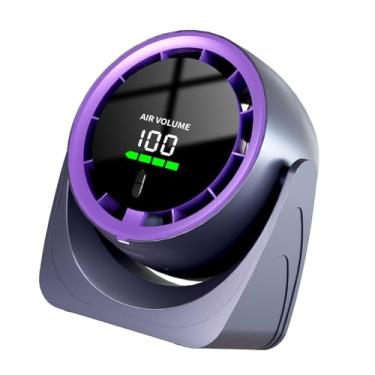 Imagem de Wswqop Fan do ventilador do ventilador de ar resfriamento de fãs de ventilador de resfriamento digital, Roxo