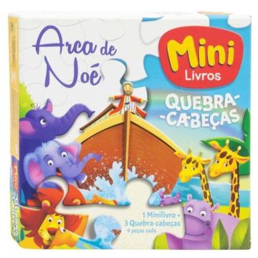 Imagem de Mini Livros - Arca de Noé - Quebra Cabeças