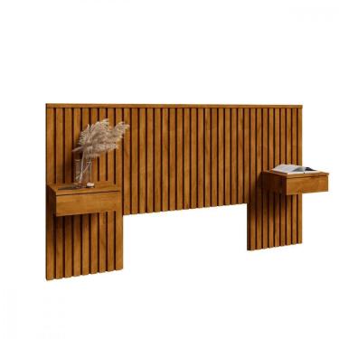 Imagem de Cabeceira Para Cama Casal Ou Queen Columbia Ripado Bechara Naturalle