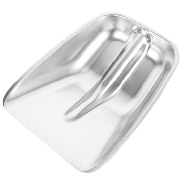 Imagem de Pá De Neve De Aço Inoxidável Pá De a Incêndio Remoção De Neve a Incêndios Pá De Neve De Emergência Pá De Neve De Metal Pá De Lama Comida Ampla Pá De Aço Inoxidável