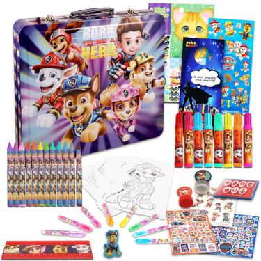 Imagem de Activity Tin Set Paw Patrol com suprimentos de arte e artesanato