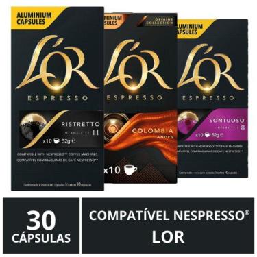 Imagem de 30 Cápsulas para Nespresso, Café Lor - Cafezale - L'OR
