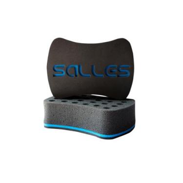Imagem de Esponja Para Cabelo Nudred 26 Furos Azul - Salles Profissional