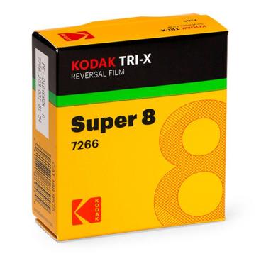 Imagem de Filme Super 8 Kodak TRI-X 7266 ISO 200 (15 metros)