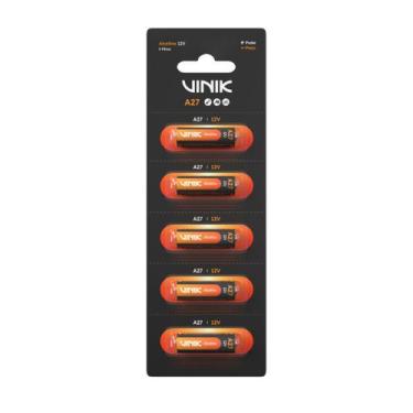 Imagem de Bateria Alcalina A27 C/5 12V - VB27B5 - Vinik