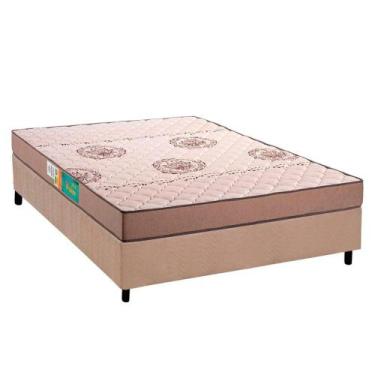 Imagem de Conjunto Box-Colchão Polar D33 Pérola Class+Cama 138x188 - Colchões Po