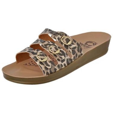 Imagem de Sandália Rasteira Feminina Ortopédica Dia a Dia Conforto - Webe Flex, 