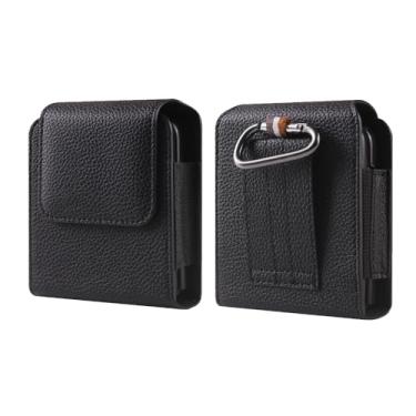 Imagem de Capa de celular flip clipe de cinto coldre suporte bolsa para Samsung Galaxy Z Flip 6/ Z Flip 5/ Z Flip 4/ Z Flip3 5G/Z Flip 5G, Motorola Razr 5G/Razr+/ Razr 2024 2023 2022 2019/ Razr 50 40 Ultra