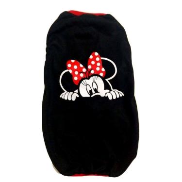 Imagem de Camiseta Para Cachorro Minnie Preta - Tamanho M