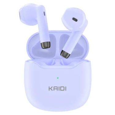 Imagem de Fone de Ouvido Sem Fio Tws Smart Touch Kaidi KD-771 Bluetooth esportes compativel com Android e iOS 5.1 (Roxo)