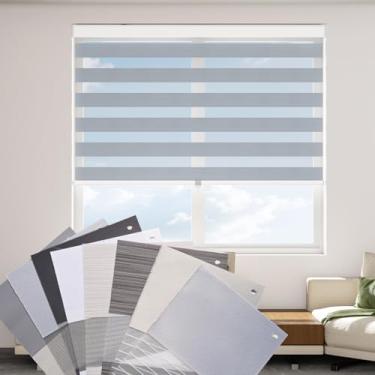 Imagem de Astomi Amostras de tecido para persianas de rolo zebra