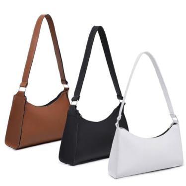 Imagem de kit 3 BOLSA FEMININA (CARAMELO+PRETA+BRANCAA)