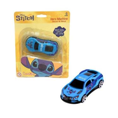 Imagem de Mini Carrinho Pull Back Stitch Azul - Candide