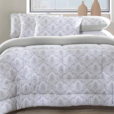 Imagem de Edredom Malha Sofee Fio Penteado 100% Algodão  - Kacyumara - Belany - King