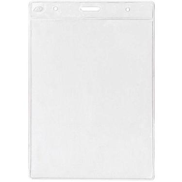 Imagem de Crachá Sem Presilha Transparente 120 Mm X 155 Mm - Planeta Criança