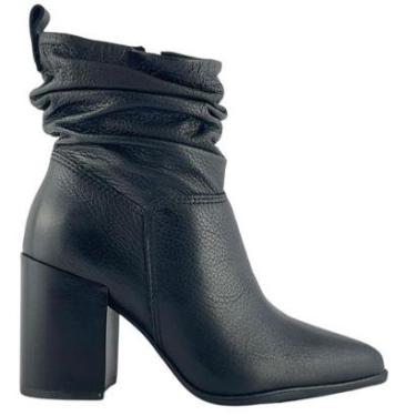 Imagem de Bota Bottero Feminina Couro Burnish Preto 360307-Feminino