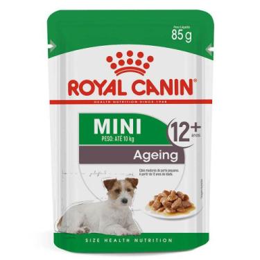 Imagem de Ração Úmida Royal Canin para Cães Idosos de Porte Pequeno com 12 Anos 