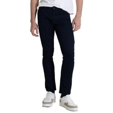 Imagem de Calça Sarja Sawary Slim - 280537 Azul, Azul, 44