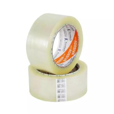 Imagem de Fita Adesiva Empacotamento 45mmx40m Transparente Koretech