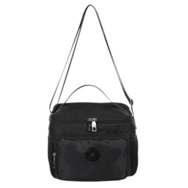 Imagem de Bolsa Térmica Up4you Lancheira Mão Com Alça Transversal, Preto