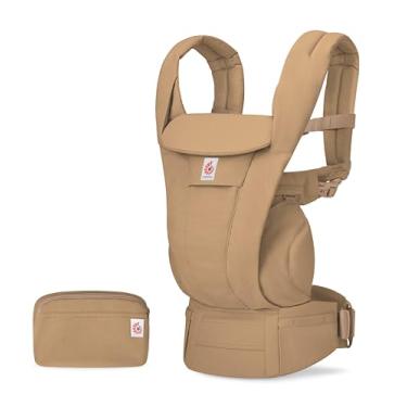 Imagem de Canguru Bebê 4 Posições Ergonômico Deluxe Cotton Bege Ergobaby
