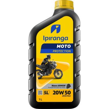 Imagem de ÓLEO MINERAL IPIRANGA MOTO PROTECTION 20W50 SL JASO MA2 1 LITRO Genuíno Honda