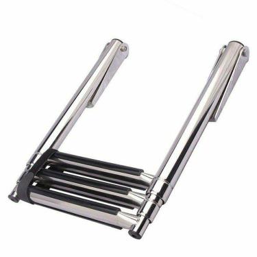 Imagem de Escada Inox 3 Degraus 254Mm X 875Mm