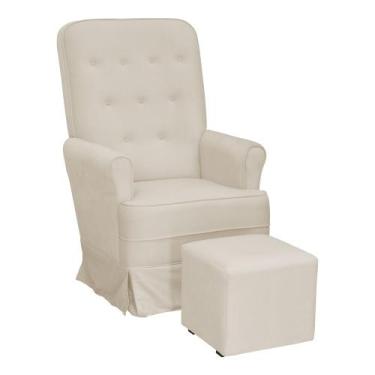 Imagem de Poltrona De Amamentação Com Balanço Maria Clara - Bebê Completo, TM 70