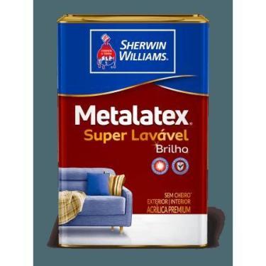 Imagem de Tinta Acrílica Semi Brilho Metalatex 18L - (Escolha Cor), Bianco Seren