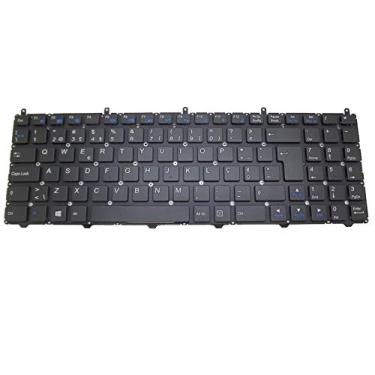 Imagem de Laptop Sem Teclado Retroiluminado Para Eluktronics W650KK W650KK1 Portugal PO Preto Sem Moldura Novo
