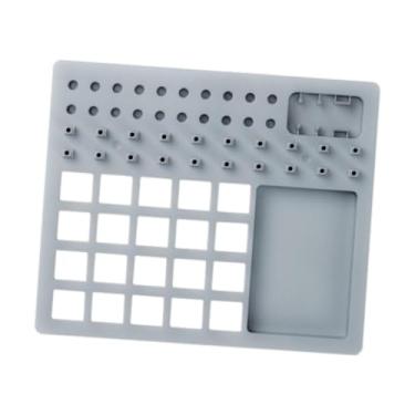 Imagem de Generic Switch Ordepr Station Teclado Plataformas lubrificantes, peças de reparo, acessórios eletrônicos Plataformas de remoção de diy para keyswitch, Cinza