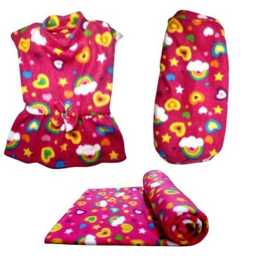 Imagem de Kit Manta, Vestido E Suéter De Inverno - Egg